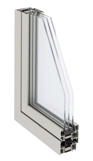 1+W75 Horizontal Pivoting Window System